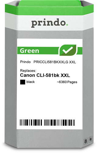 Prindo Green XXL Noir(e) Cartouche d'encre