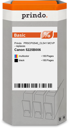 Prindo PRSCPG540_CL541 MCVP Multipack Noir(e) / Plusieurs couleurs