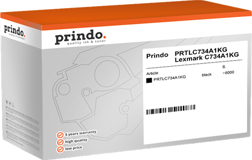 Prindo PRTLC734A1KG Noir(e) Toner