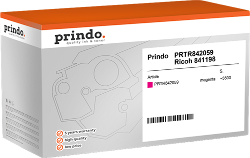 Prindo PRTR842059 Magenta Toner