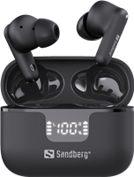 Sandberg Écouteurs intra-auriculaires Bluetooth avec ANC+ENC Noir(e)