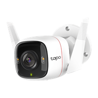 TP-Link Caméra de sécurité Wi-Fi d'extérieur Tapo C320WS Blanc