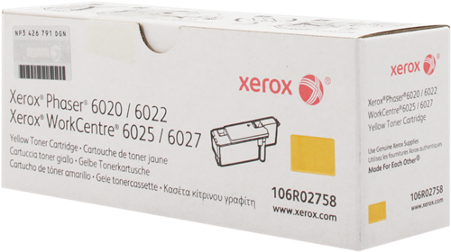 Xerox 106R02758 Jaune Toner